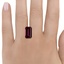 15.5x8.9mm Unheated Red Modified Emerald Rhodolite Garnet, smalladditional view 1