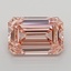 3.01 Ct. Fancy Intense  Pink Emerald Lab Grown Diamond