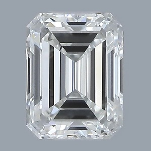 Emerald diamond — real photo