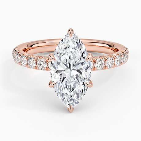 14K Rose Gold Luxe Amelie Diamond Ring (3/8 ct. tw.)