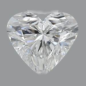 Heart diamond — real photo