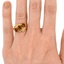 The Wai Ring, smallzoomed in top view on a hand