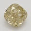 1.01 Ct. Fancy Yellow-Brown Cushion Diamond
