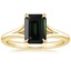 14K Yellow Gold Reverie Solitaire Ring, smalltop view