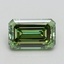 2.00 Ct. Fancy Intense Green Emerald Lab Grown Diamond