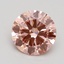 2.00 Ct. Fancy Intense Pink Round Lab Grown Diamond