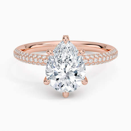 14K Rose Gold Valencia Diamond Ring (1/3 ct. tw.)