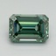 4.08 Ct. Fancy Vivid Green Emerald Lab Grown Diamond