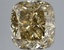 5.32 Ct. Fancy Greyish Yellow Cushion Lab Grown Diamond