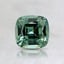 5.4x5.3mm Teal Cushion Montana Sapphire