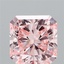 3.06 Ct. Fancy Intense Pink Radiant Lab Grown Diamond