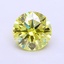 1.02 Ct. Fancy Intense  Yellow Round Lab Grown Diamond
