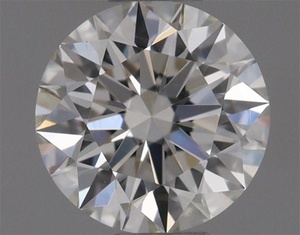 Round diamond — real photo
