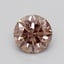 0.27 Ct. Fancy  Brown Round Lab Grown Diamond