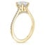 18K Yellow Gold Luxe Dawn Diamond Ring, smallside view