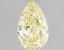 1.19 Ct. Fancy Vivid Yellow Pear Lab Grown Diamond