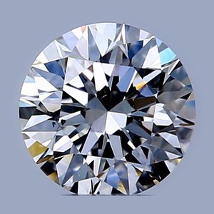 Round diamond — real photo