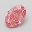 1.03 Ct. Fancy Vivid Pink Oval Lab Grown Diamond