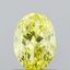 1.01 Ct. Fancy Yellow Oval Lab Grown Diamond