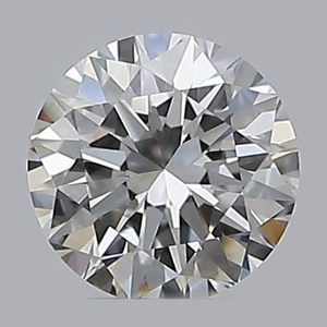 Round diamond — real photo