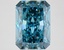 8.30 Ct. Fancy Vivid Blue Radiant Lab Grown Diamond