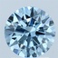 1.80 Ct. Fancy Vivid Blue Round Lab Grown Diamond