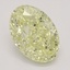 1.36 Ct. Fancy Light Yellow Oval Diamond