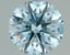 1.13 Ct. Fancy Intense Green Blue Round Lab Grown Diamond