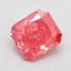 2.57 Ct. Fancy Vivid Pink Radiant Lab Grown Diamond