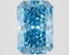 3.01 Ct. Fancy Vivid Blue Radiant Lab Grown Diamond