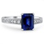 Modern Sapphire Vintage Ring