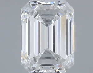 Emerald diamond — real photo