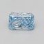 3.01 Ct. Fancy Vivid Blue Radiant Lab Grown Diamond