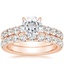 14KR Moissanite Anthology Bridal Set (1 1/5 ct. tw.), smalltop view
