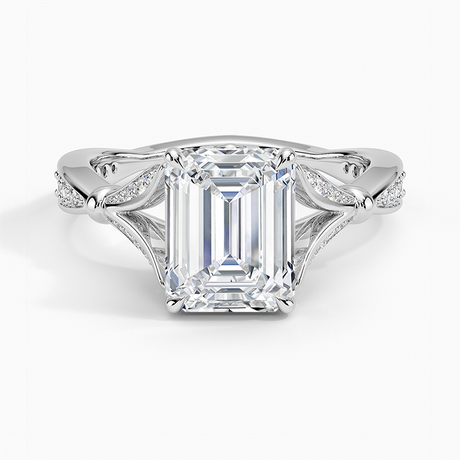 Platinum Zinnia Diamond Ring (1/3 ct. tw.)