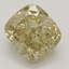 2.15 Ct. Fancy Brownish Yellow Cushion Diamond