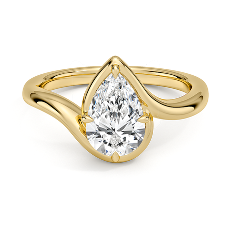Bezel Atelier Solitaire Diamond Ring