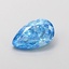 0.99 Ct. Fancy Vivid Blue Pear Lab Grown Diamond