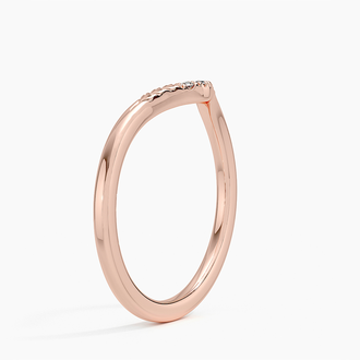 Laurel Contoured Diamond Ring