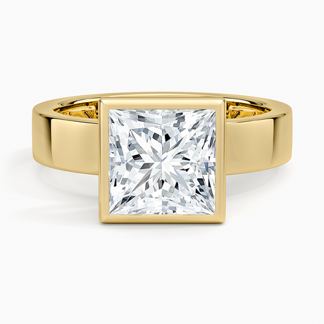 Peyton Bezel Diamond Solitaire Ring