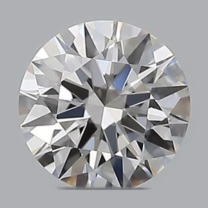 Round diamond — real photo