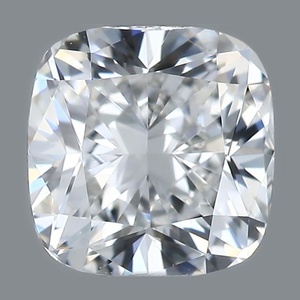 Cushion diamond — real photo