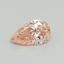 0.30 Ct. Fancy Intense Pink Pear Lab Grown Diamond
