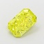 1.32 Ct. Fancy Vivid Yellow Radiant Lab Grown Diamond