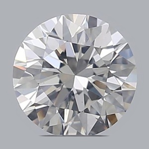 Round diamond — real photo