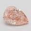 1.60 Ct. Fancy Vivid Pink Pear Lab Grown Diamond
