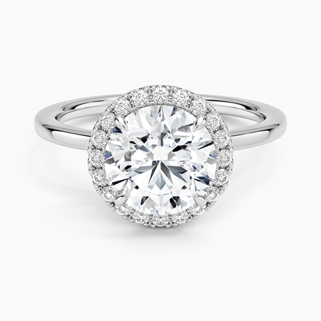 Vienna Halo Diamond Ring - Brilliant Earth