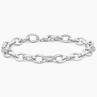 Diamond Link Bracelet