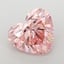 3.54 Ct. Fancy Vivid  Pink Heart Lab Grown Diamond