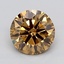 2.07 Ct. Fancy  Brown Round Lab Grown Diamond